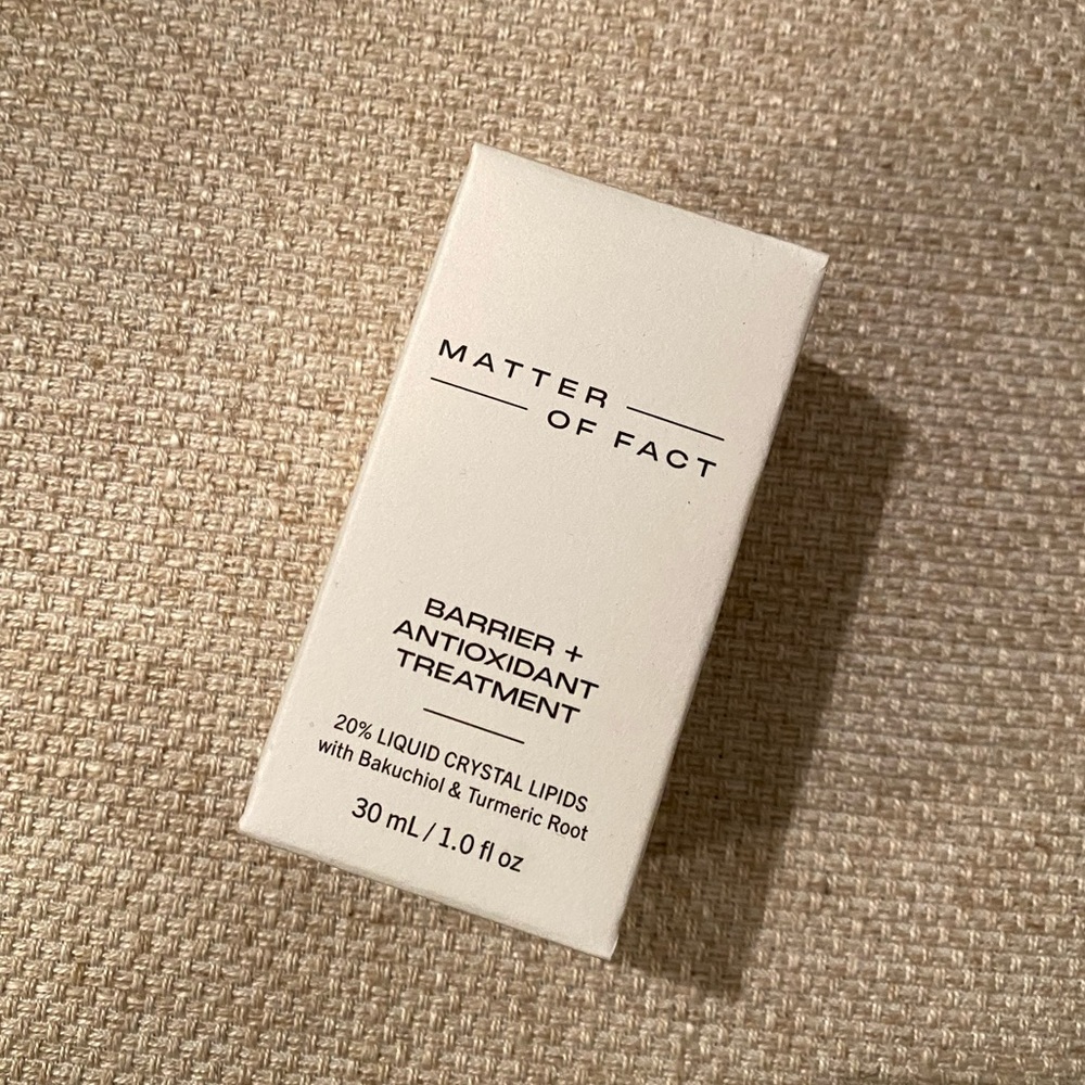 MATTET OF FACT BARRIER ANTIOXIDANT TREATMENT
